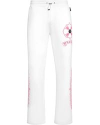 Philipp Plein - Puffy Chrome Crest Trainingsbroek - Lyst