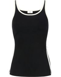 Elisabetta Franchi - Shiny Bands Top - Lyst