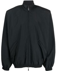Balenciaga - Logo-print Zipped Track Jacket - Lyst