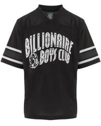 Billionaire - Logo-Print Perforated T-Shirt - Lyst