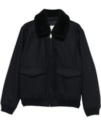 Sandro - Zip-Up Bomber Jacket - Lyst