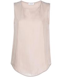 Fabiana Filippi - Round-Neck Sleeveless Top - Lyst
