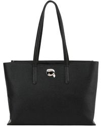 Karl Lagerfeld - Große Ikon Karl Tote Bag - Lyst