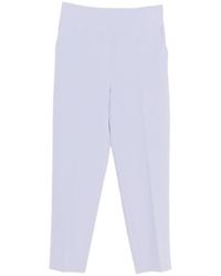 Blugirl Blumarine - Welt-Pocket High-Waisted Trousers - Lyst