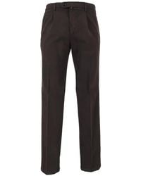 Briglia 1949 - Pleated-Detail Straight-Leg Trousers - Lyst