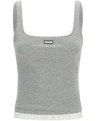 Entire studios - Ribbed Tank Top - Lyst