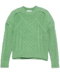IRO - Cable-Knit Sweater - Lyst