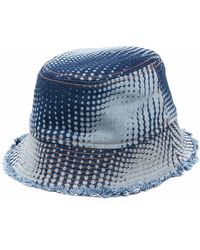Rabanne - Sombrero de pescador con flecos - Lyst