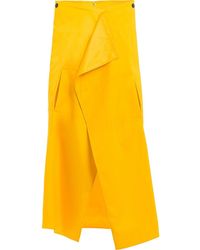 Mujer Ropa de Abrigos de Capas Capa de Fay de color Amarillo 