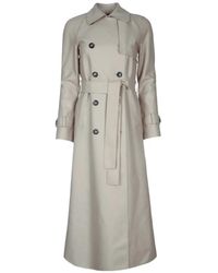 Harris Wharf London - Raglan Trench Coat - Lyst