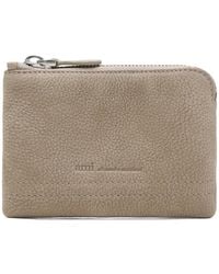 Ami Paris - Carrousel Zipped Leather Wallet - Lyst