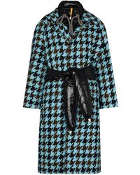 Moncler Manteau Rineke - Bleu