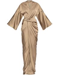 Rick Owens - Dress Wrap Gown - Lyst