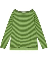 Maliparmi - Striped Boat-Neck Sweater - Lyst