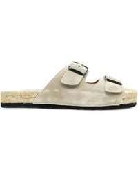 Manebí - Nordic Buckle Sandals - Lyst