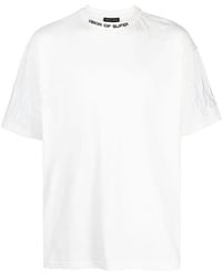 Vision Of Super - T-shirt en coton à logo brodé - Lyst
