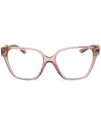Versace - Geometric-Frame Glasses - Lyst