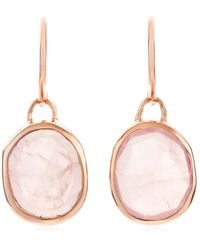 Monica Vinader - Siren Wire Earrings - Lyst