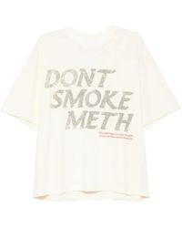 DIET STARTS MONDAY - Slogan-Print Cotton T-Shirt - Lyst