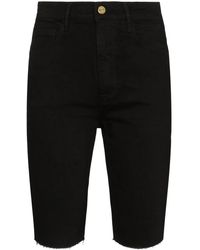 FRAME - Le Vintage Bermuda Shorts - Lyst