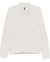 CROQUIS - Sweater Met Halfhoge Kraag En Lange Mouwen - Lyst