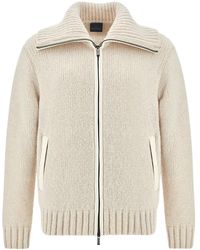 Paul & Shark - Cardigan À Col Montant - Lyst