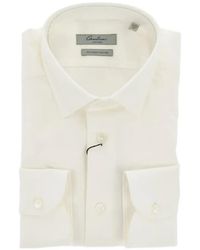 Corneliani - Button-Down Pocket-Details Cotton Shirt - Lyst