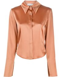 Nanushka - Getailleerde Blouse - Lyst