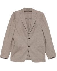 Corneliani - Chaqueta Con Solapas De Muesca - Lyst
