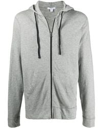 James Perse - コットン ジップ パーカー - Lyst