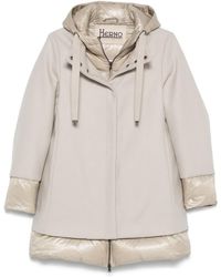 Herno - Lichtgewicht Jas Met A-Lijn - Lyst