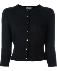 N.Peal Cashmere - Superfine Cropped Cardigan - Lyst