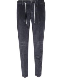 Eleventy - Drawstring Corduroy Trousers - Lyst