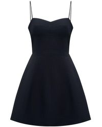 12 STOREEZ - Slip Linen-cotton Mini Dress - Lyst