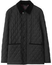 Burberry - Wool Quilted Barn Jacket - Lyst