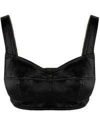 Contessa Mills - Seraphim Satin-Finish Bra - Lyst