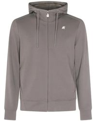 K-Way - Hoodie Zippé Anton À Patch Logo - Lyst