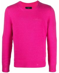 Amiri - Distressed-Effect Cashmere Jumper - Lyst