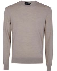 Tom Ford - Knitwear Crew Neck Knitted Clothing - Lyst