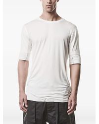 Thom Krom - Worked Stitching T-Shirt - Lyst
