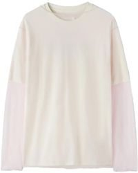 Jil Sander - Layered Long-Sleeve T-Shirt - Lyst