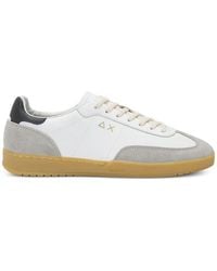 Sun 68 - California Sun Panelled Leather Sneakers - Lyst