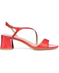 Geox - New Eraklia 50 T01 Block-Heel Sandals - Lyst