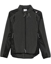ROA - Zip-Fastening Striped Jacket - Lyst