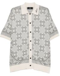 Amiri - Ma Quad Check Short-Sleeve Shirt - Lyst