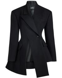 A.W.A.K.E. MODE - Asymmetric Wool Jacket - Lyst