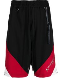 MASTERMIND WORLD - Pantalones cortos de deporte con diseño colour block - Lyst