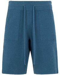 Roberto Collina - Pantalones Cortos Con Cordones - Lyst