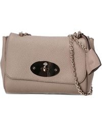 Mulberry - Chain-Strap Leather Satchel - Lyst
