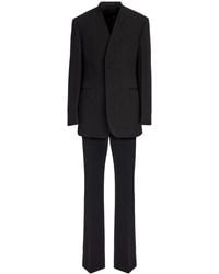 Ferragamo - Collarless Single-Breasted Suit - Lyst